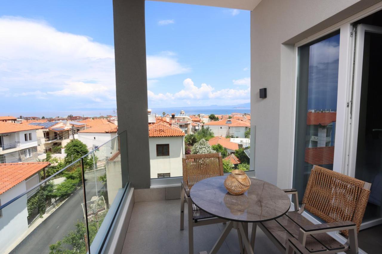 Notos Premium Holiday Apartments Pefkochori Exteriör bild